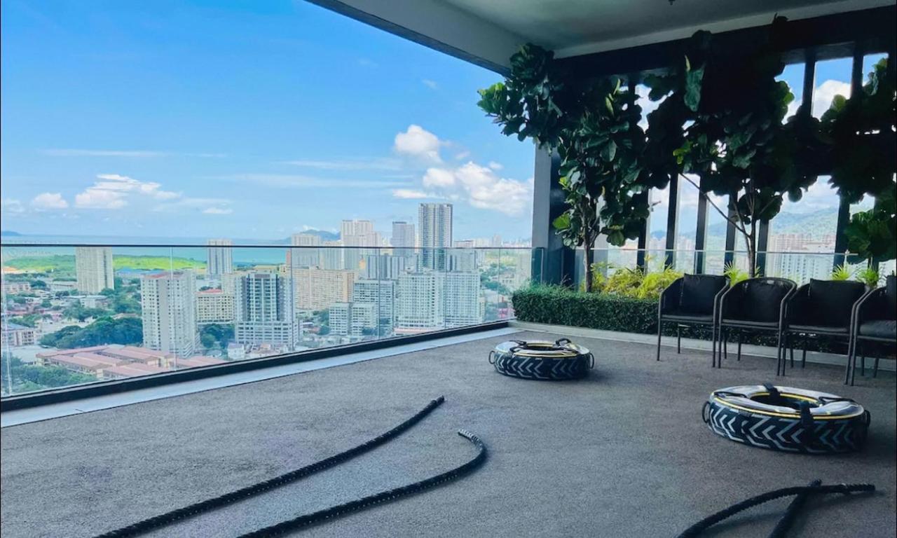 Skypool With Seaview 8Pax Beacon Executive Suites - Georgetown City Centre - 3Km To Komtar Exteriér fotografie