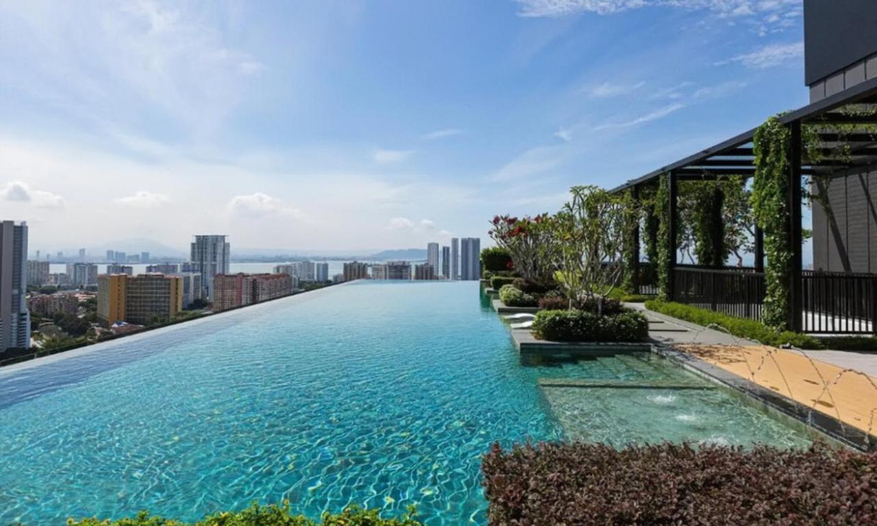 Skypool With Seaview 8Pax Beacon Executive Suites - Georgetown City Centre - 3Km To Komtar Exteriér fotografie