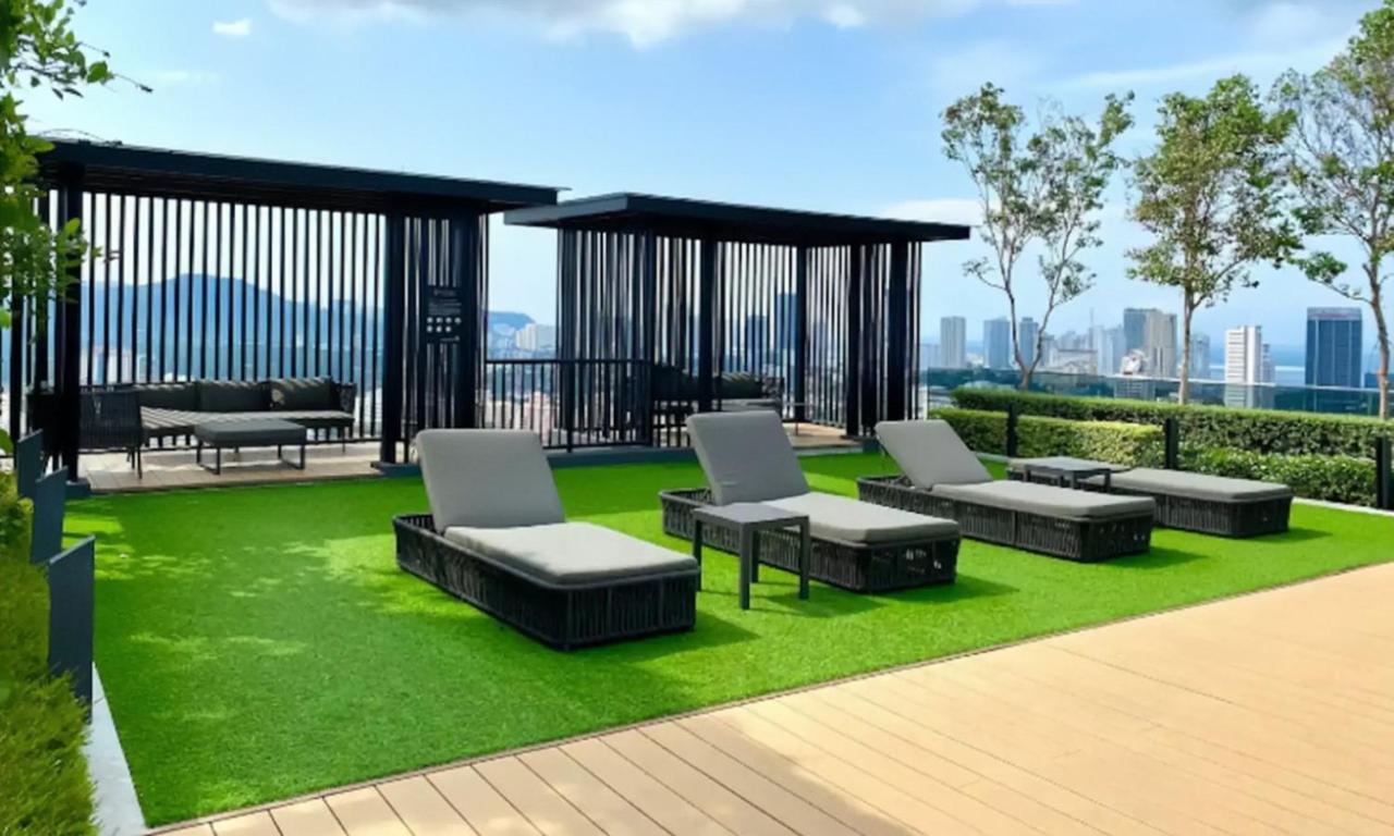 Skypool With Seaview 8Pax Beacon Executive Suites - Georgetown City Centre - 3Km To Komtar Exteriér fotografie