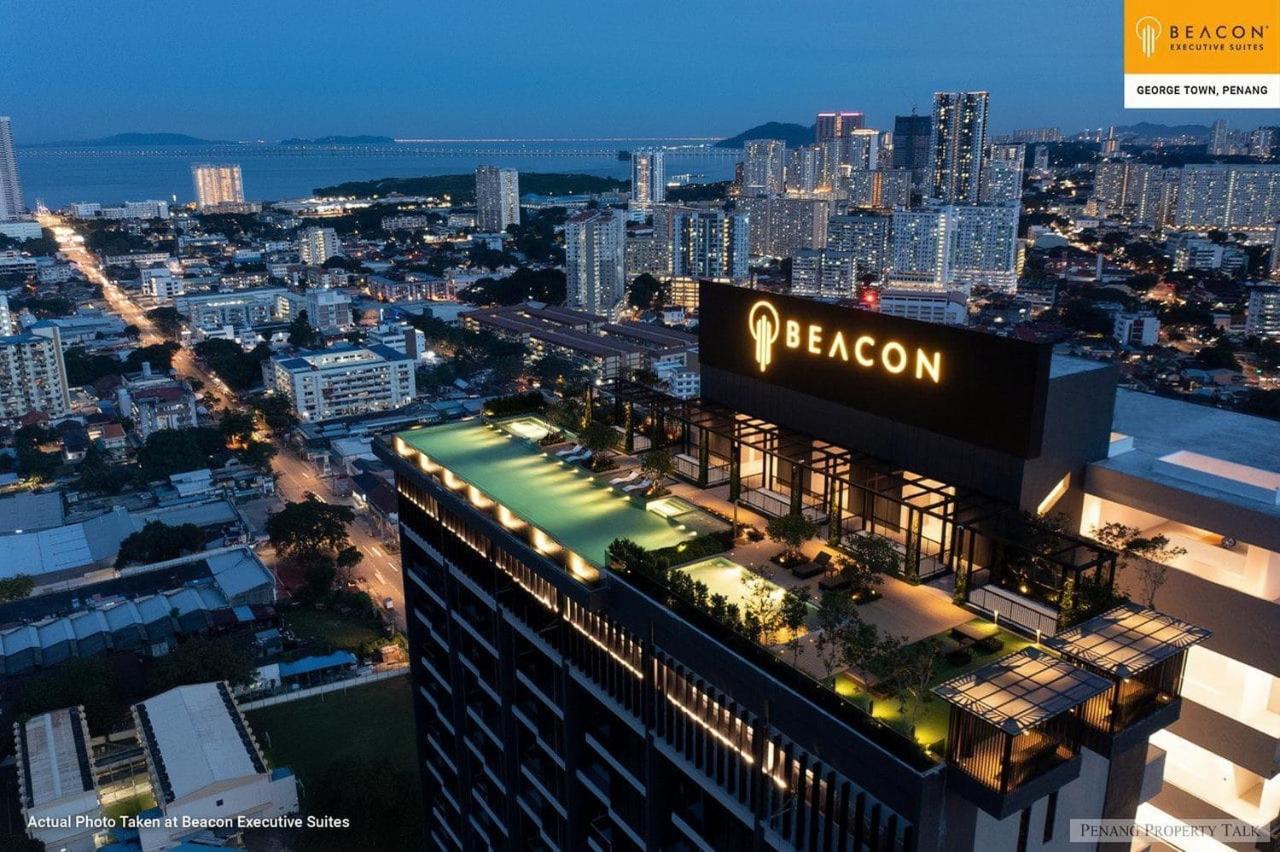 Skypool With Seaview 8Pax Beacon Executive Suites - Georgetown City Centre - 3Km To Komtar Exteriér fotografie